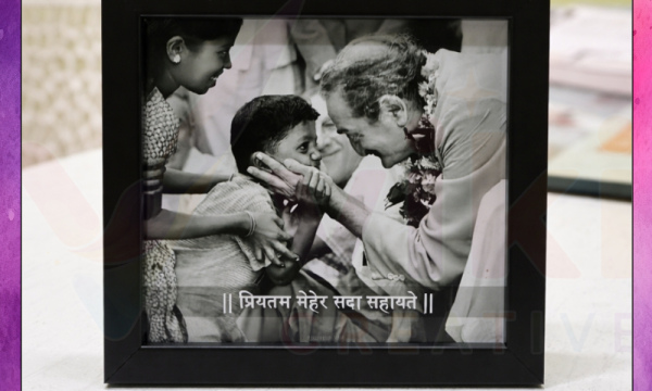 "Priyatam Meher Sada Sahayate” Table Photo Canvas
