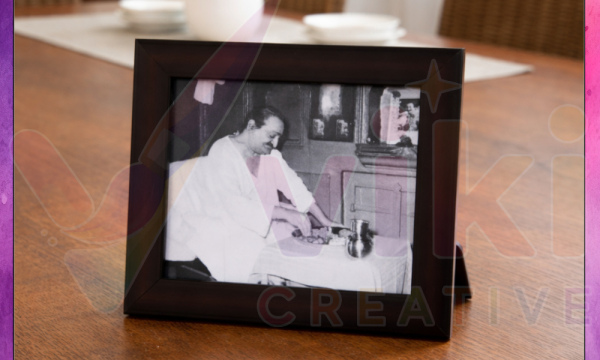 Beloved Baba Dining Table Photo Canvas